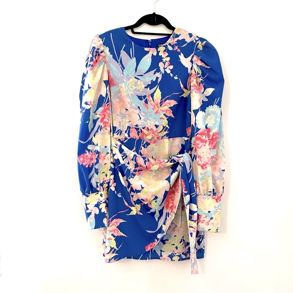 Yumi Kim Blue Floral Dress